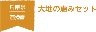 兵庫県　西播磨　大地の恵みセット